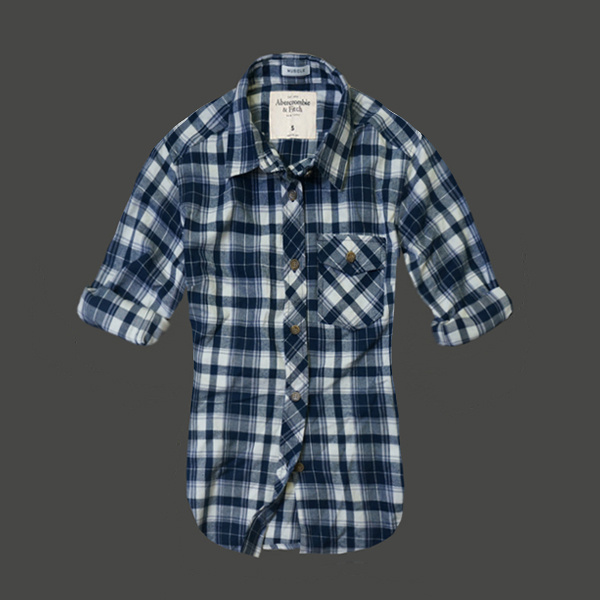 Abercrombie Fitch Mujeres Gaza Largo Blusa AF8407